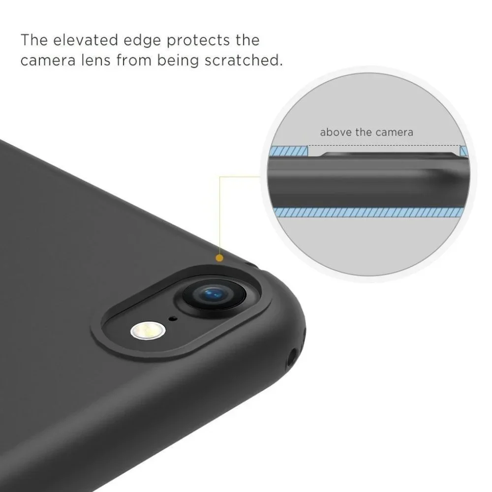 NEW iPhone Xs 1Os X 10 Case Cover Matte Black Slim